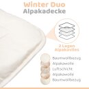 Engelshof Alpaka Bettdecke "Farisa" Winter Duo