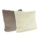 Engelshof Alpaka Relax Kissen "Charly" Komplett Kissen Braun 40x60cm