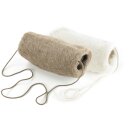 Muff aus Alpakaflor - Naturfarbig