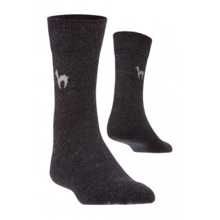 Alpaka Business Socken – Dunkelgrau