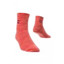 Alpaka FREIZEIT SOCKEN - rot meliert