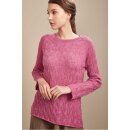 Pullover UBUNTU mit Zopfmuster aus Baby Alpaka L