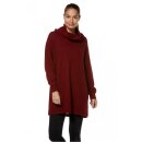 APU KUNTUR Alpaka Rollkragenpullover Samson Rot