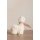 Pl&uuml;sch Tier Q&Oacute;NI Alpaka Wolle Dekoration 19,5 cm - ecru
