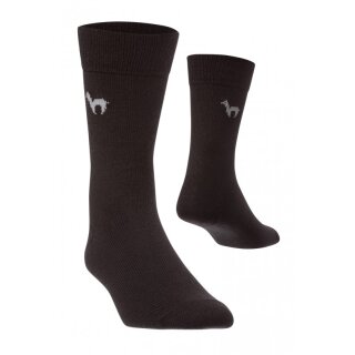 Alpaka Business Socken – Schwarz