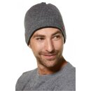 Wendem&uuml;tze Damen + Herren Beanie - Schwarz / Grau