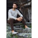 Pullover JANIS aus Royal Alpaka und Bio Baumwolle f&uuml;r Herren M