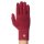 APU KUNTUR Fingerhandschuhe UNI aus Baby Alpaka Rot meliert XS