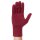 APU KUNTUR Fingerhandschuhe UNI aus Baby Alpaka Rot meliert XS