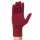 APU KUNTUR Fingerhandschuhe UNI aus Baby Alpaka Rot meliert S