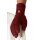 APU KUNTUR Fingerhandschuhe UNI aus Baby Alpaka Rot meliert M