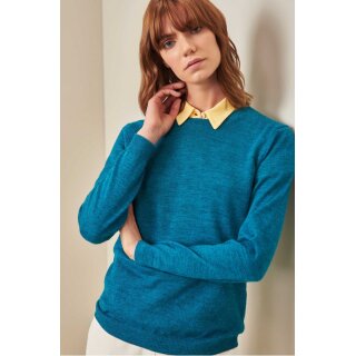 KUNA Essentials Pullover ALEXIA aus reinem Baby Alpaka für Damen - Diesel XL