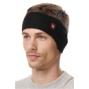 Alpaka Unisex Stirnband UNI - Schwarz