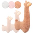 Alpaka Seitenschl&auml;ferkissen XXL | Engelshof Farm | Extra weich &amp; 130 cm lang | Farbe Braun | Alpaka Kissen | Kuscheltier f&uuml;r Erwachsene | Schlafhilfe