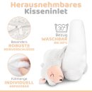 Alpaka Seitenschl&auml;ferkissen XXL Kuscheltier &ndash; Produktansicht 3