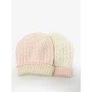 etiqueta blanca Wendem&uuml;tze ISABELLE 100% Baby Alpaka Aprikot/Creme