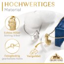 Engelshof Alpaka s&uuml;&szlig;e Halskette aus 925 Sterling Silber