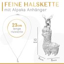 Engelshof Alpaka s&uuml;&szlig;e Halskette aus 925 Sterling Silber Silber