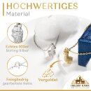 Engelshof Alpaka s&uuml;&szlig;e Halskette aus 925 Sterling Silber Silber