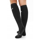 Alpaka SKI-SOCKEN / Wanderstr&uuml;mpfe - Schwarz &ndash; Produktansicht 3