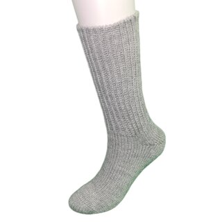 Engelshof Alpaka Kuschelsocken 100% Alpakawolle 36-37 Grau