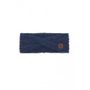 APU KUNTUR Alpaka Stirnband SUAVE Twist aus 100% Baby Alpaka blau