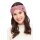 APU KUNTUR Alpaka Stirnband SUAVE Twist aus 100% Baby Alpaka rosa
