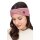 APU KUNTUR Alpaka Stirnband SUAVE Twist aus 100% Baby Alpaka rosa
