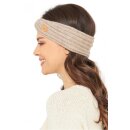 APU KUNTUR Alpaka Stirnband SUAVE Twist aus 100% Baby Alpaka sand