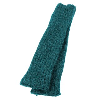 Engelshof Alpaka-Stutzen, Beinstulpen Petrol