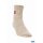 Alpaka Freizeitsocken - sand meliert