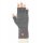 fingerlose Alpaka Handschuhe  Grau M