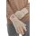 fingerlose Alpaka Handschuhe  Sand XL