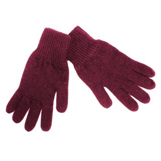 Engelshof Alpaka Strickhandschuhe Finger Anthrazit 7 (S)