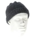 Engelshof Alpaka-M&uuml;tze Herren, gestrickt Anthrazit