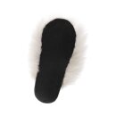 Alpaka Kuschel-Pantoffeln aus 100% Alpakafell APU KUNTUR 44/45