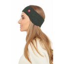 Alpaka Unisex Stirnband UNI - tannengr&uuml;n