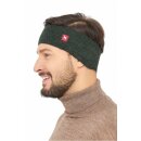 Alpaka Unisex Stirnband UNI - tannengr&uuml;n