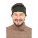 Alpaka Unisex Stirnband UNI - tannengr&uuml;n