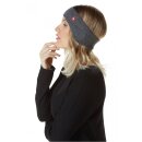Alpaka Unisex Stirnband UNI - grau