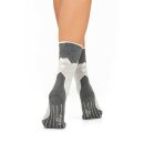 Alpaka Wandersocken aus 60 % Alpaka &ndash; APU KUNTUR Outdoor Komfort grau-silber 42-44