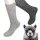 Alpaka Kuschelsocken  100% Alpakawolle 48-49 Grau