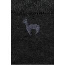 APU KUNTUR Premium Alpaka Sneaker-Socken &ndash; 95 % Naturfaser, unisex Schwarz 45-48