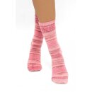 Premium APU KUNTUR Baby Alpaka Harmony Socken Koralle 45-48