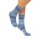 Premium APU KUNTUR Baby Alpaka Harmony Socken Ocker-Blau 36-38