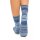 Premium APU KUNTUR Baby Alpaka Harmony Socken Ocker-Blau 39-41