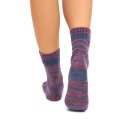 Premium APU KUNTUR Baby Alpaka Harmony Socken Pflaume 45-48