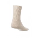 APU KUNTUR Baby Alpaka Kinder-Socken Wollwei&szlig; 33-35