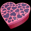 Geschenkbox Herz mit Deckel ca. 20cm gro&szlig; - perfekt zum Mutter Tag