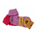 Alpaka Wollsocken mit Kragen 2 er Set